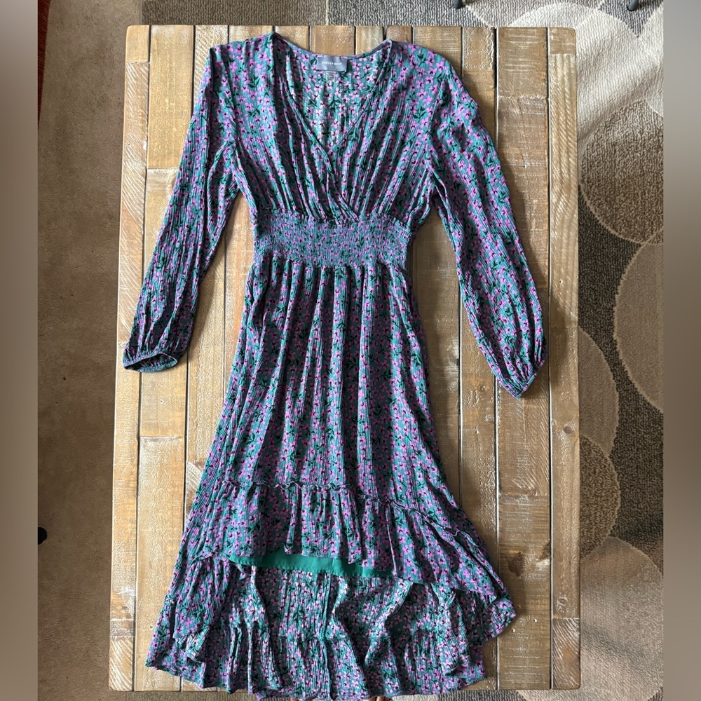 Hudson Gray Chic High Low Floral Dress